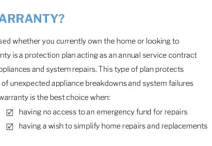 compare home warranties